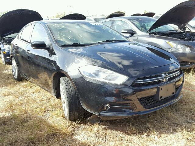 1C3CDFCA8DD104893 - 2013 DODGE DART BLACK photo 1