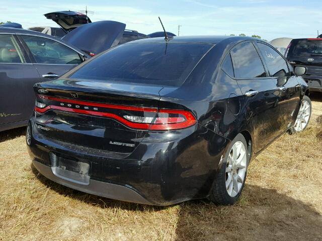 1C3CDFCA8DD104893 - 2013 DODGE DART 黑色 照片 4
