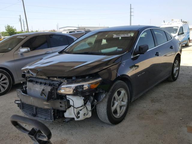 1G1ZB5ST7HF189169 - 2017 CHEVROLET MALIBU LS Qara foto 2