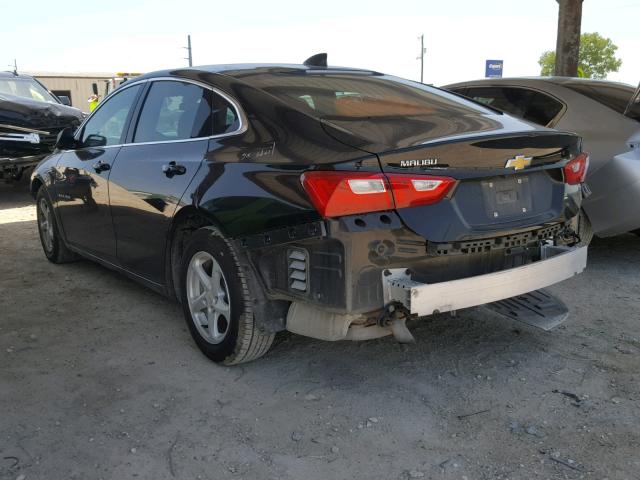 1G1ZB5ST7HF189169 - 2017 CHEVROLET MALIBU LS Qara foto 3