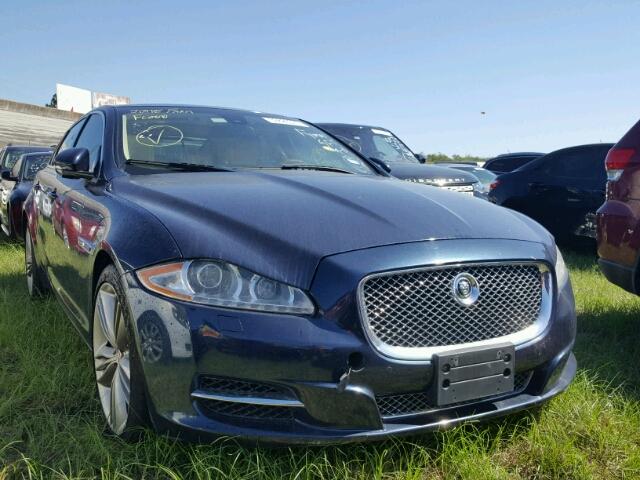 SAJWA2JC1BMV08261 - 2011 JAGUAR XJL SUPERS BLUE photo 1