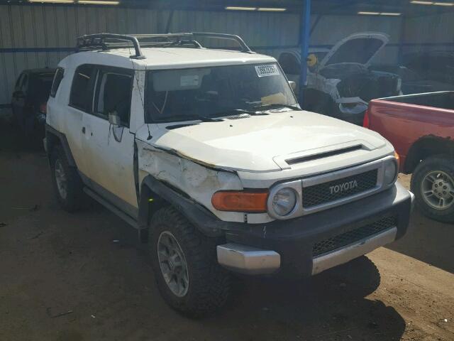 JTEBU4BF7DK158413 - 2013 TOYOTA FJ CRUISER WHITE photo 1