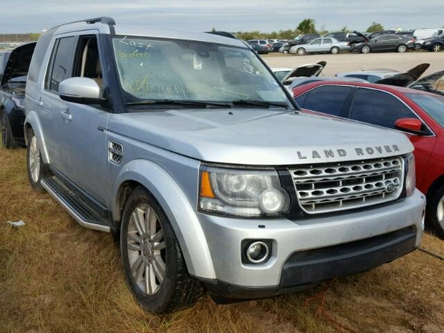 SALAK2V61FA776706 - 2015 LAND ROVER LR4 SILVER photo 1