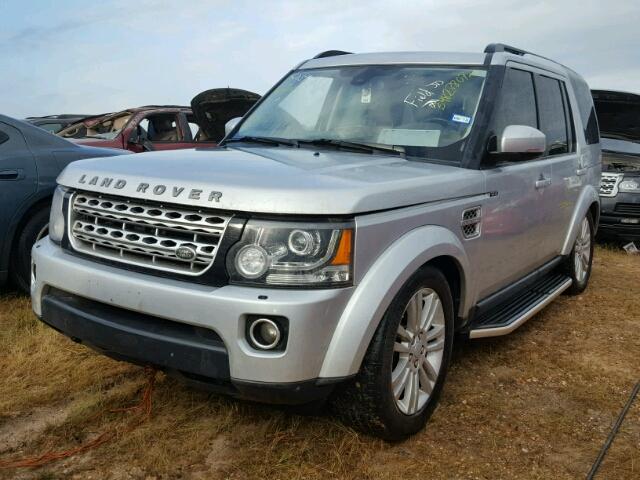 SALAK2V61FA776706 - 2015 LAND ROVER LR4 SILVER photo 2