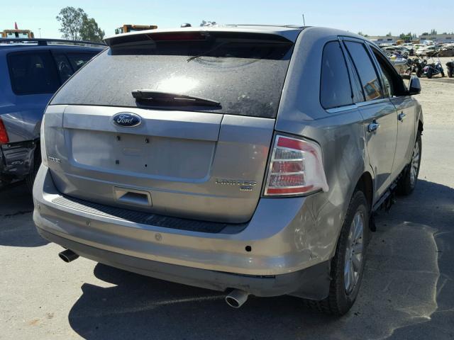 2FMDK49C88BB03768 - 2008 FORD EDGE LIMIT GRAY photo 4