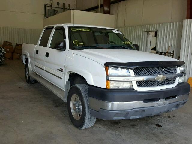 1GCHC23234F189538 - 2004 CHEVROLET SILVERADO WHITE photo 1