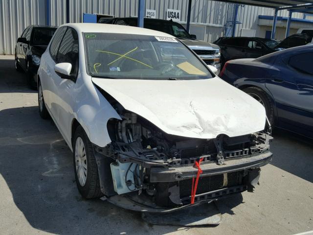 WVWAB7AJ4DW088567 - 2013 VOLKSWAGEN GOLF WHITE photo 1