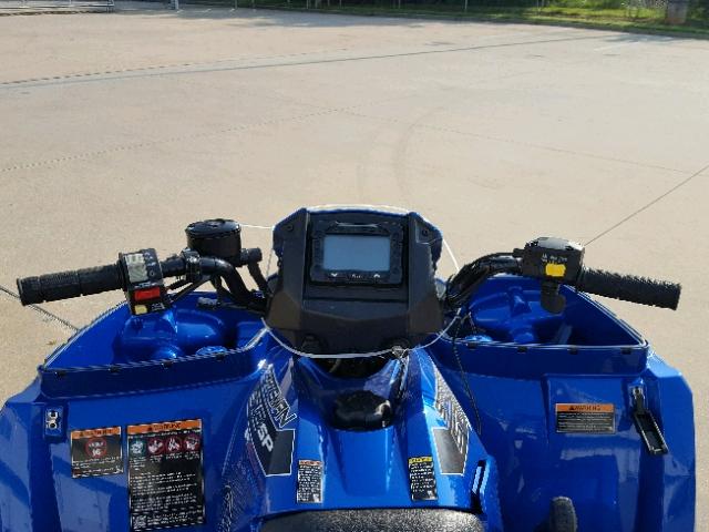 4XASHE579JA246925 - 2018 POLARIS SPORTSMAN BLUE photo 8