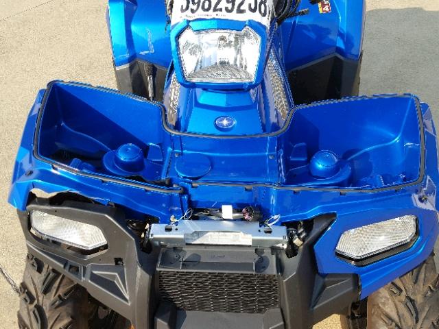4XASHE579JA246925 - 2018 POLARIS SPORTSMAN BLUE photo 9
