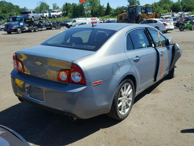 1G1ZK577X84221894 - 2008 CHEVROLET MALIBU LTZ 灰色 照片 4