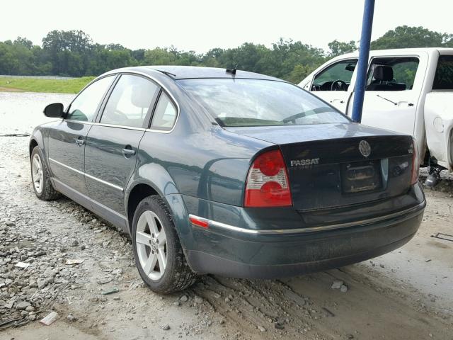 WVWRH63B44P207553 - 2004 VOLKSWAGEN PASSAT GLX 绿色 照片 3