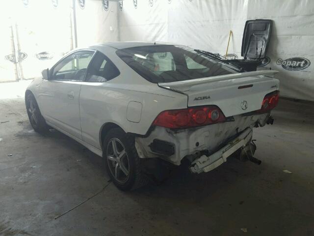 JH4DC54826S000356 - 2006 ACURA RSX WHITE photo 3