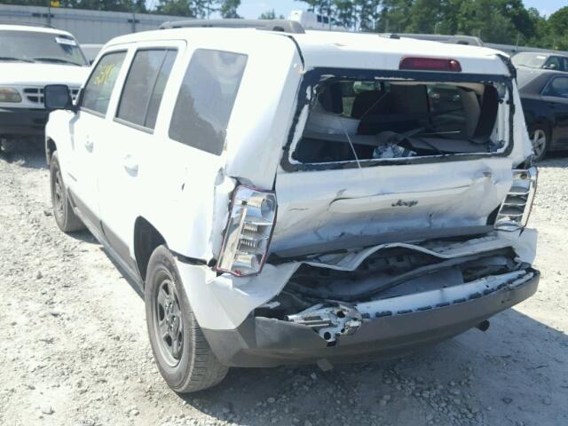 1C4NJPBB8GD536739 - 2016 JEEP PATRIOT SP WHITE photo 3