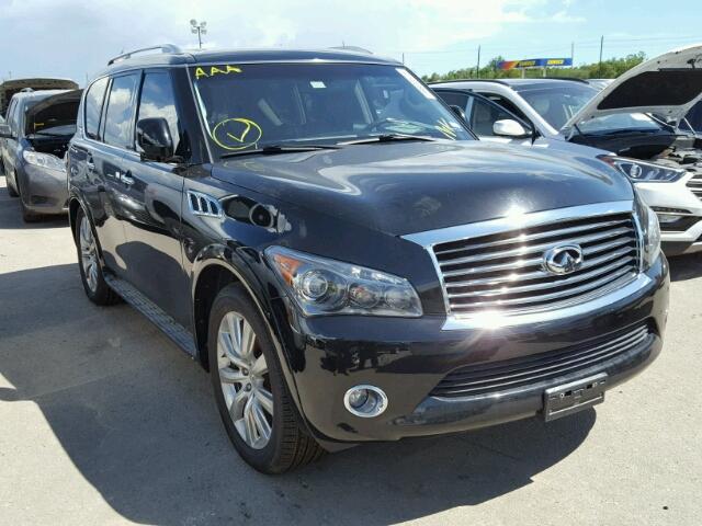 JN8AZ2NFXB9502763 - 2011 INFINITI QX56 BLACK photo 1