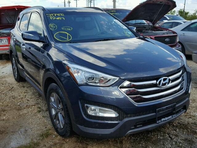 5XYZU3LB2GG334660 - 2016 HYUNDAI SANTA FE S GRAY photo 1