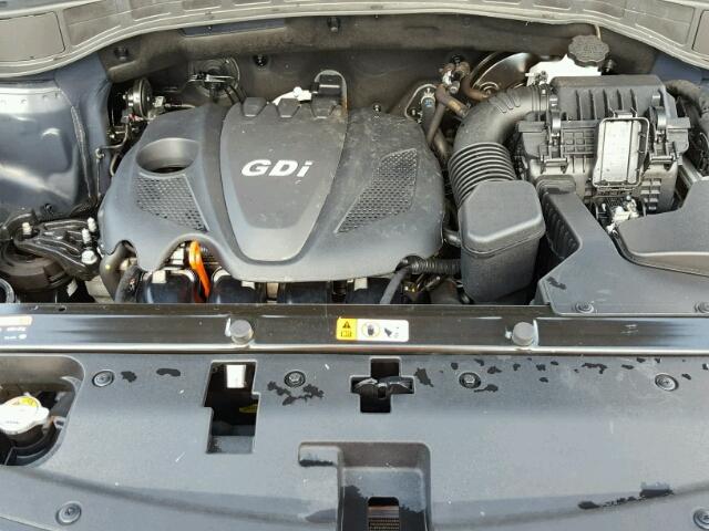 5XYZU3LB2GG334660 - 2016 HYUNDAI SANTA FE S GRAY photo 7