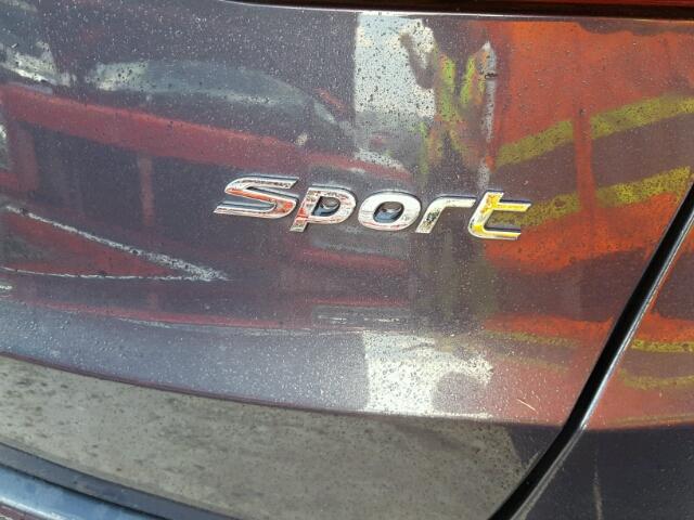 5XYZU3LB2GG334660 - 2016 HYUNDAI SANTA FE S GRAY photo 9