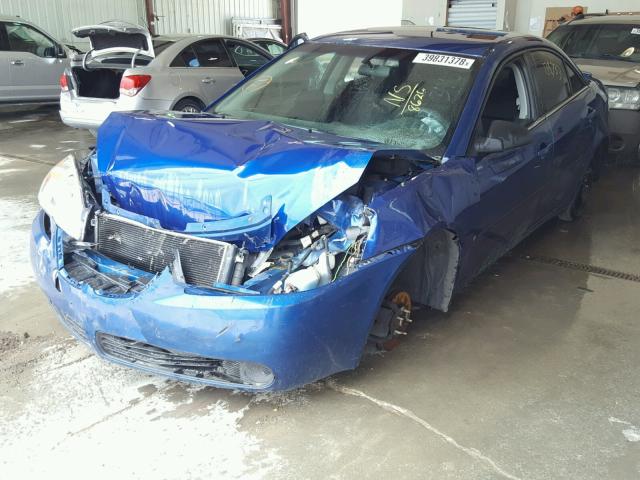 1G2ZF58B74178626 - 2007 PONTIAC G6 VALUE L BLUE photo 2