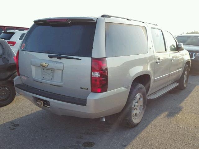 3GNFC16087G163409 - 2007 CHEVROLET SUBURBAN C BEIGE photo 4