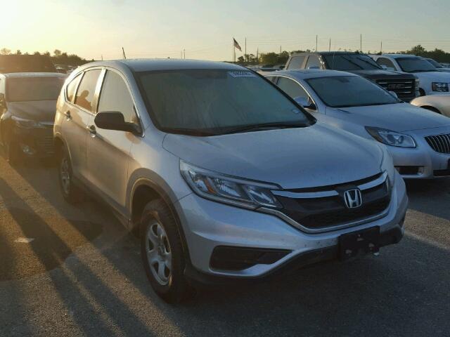 3CZRM3H3XGG705917 - 2016 HONDA CR-V SILVER photo 1