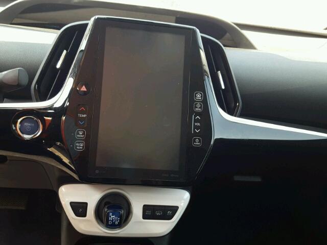 JTDKARFP4H3001791 - 2017 TOYOTA PRIUS PRIM ვერცხლისფერი ფოტო 9