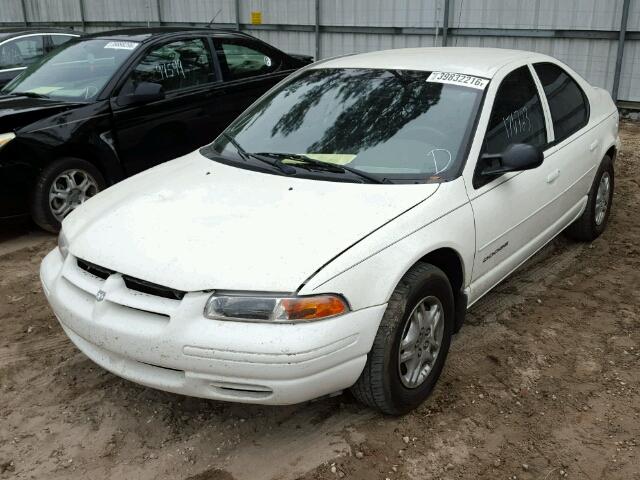 1B3EJ46XXXN513513 - 1999 DODGE STRATUS WHITE photo 2