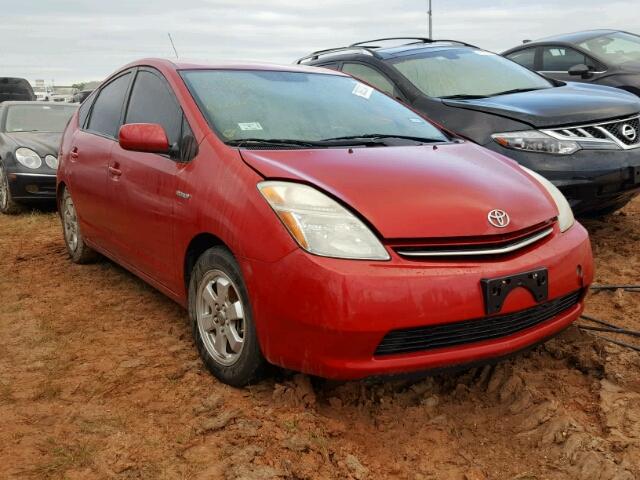 JTDKB20U197856476 - 2009 TOYOTA PRIUS RED photo 1