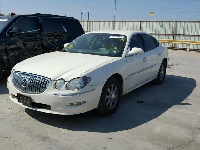 2G4WD582791272785 - 2009 BUICK LACROSSE WHITE photo 2