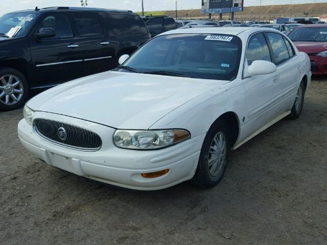 1G4HP54K824141865 - 2002 BUICK LESABRE WHITE photo 2