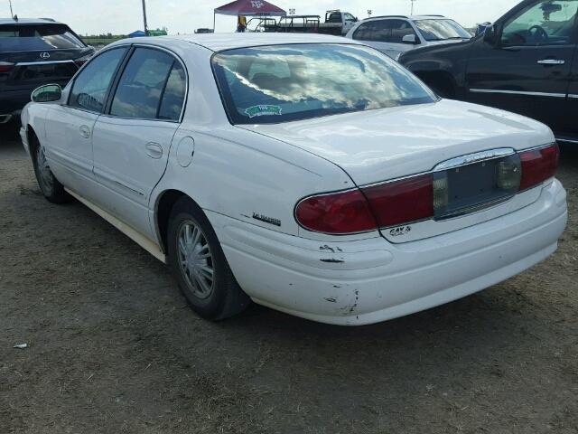 1G4HP54K824141865 - 2002 BUICK LESABRE WHITE photo 3