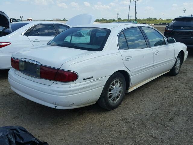 1G4HP54K824141865 - 2002 BUICK LESABRE WHITE photo 4