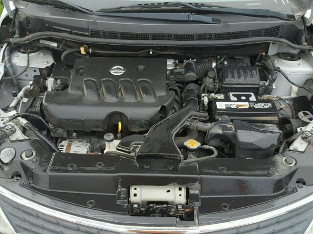 3N1BC13E39L461368 - 2009 NISSAN VERSA SILVER photo 7