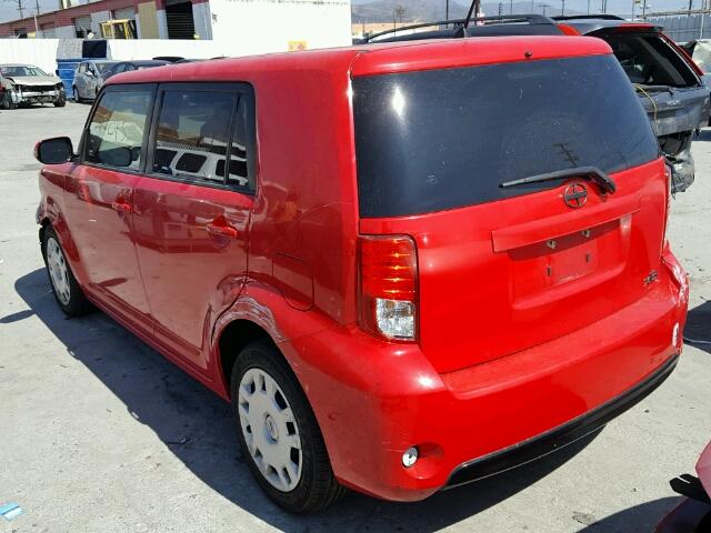 JTLZE4FE2EJ052559 - 2014 TOYOTA SCION XB წითელი ფოტო 3