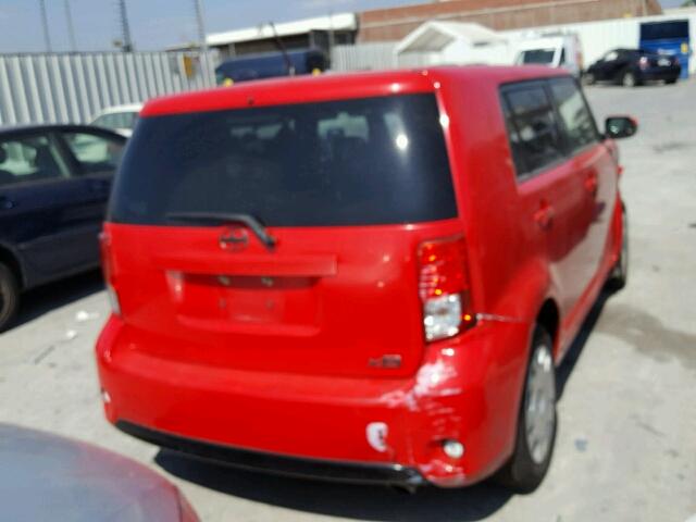 JTLZE4FE2EJ052559 - 2014 TOYOTA SCION XB წითელი ფოტო 4
