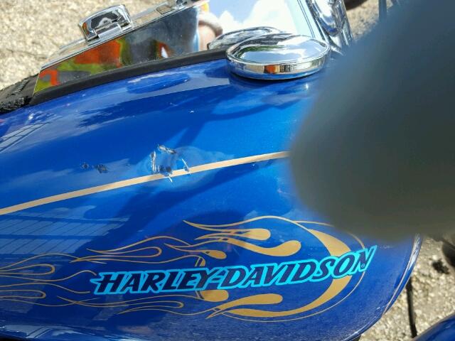 1HD1GEL11TY320093 - 1996 HARLEY-DAVIDSON FXDWG BLUE photo 9