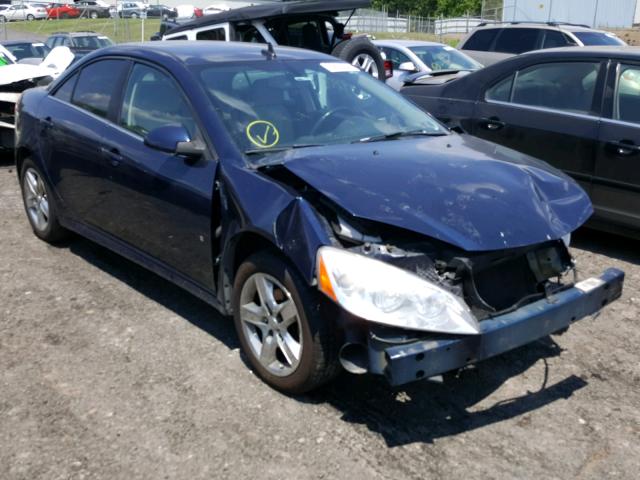 1G2ZJ57B094253760 - 2009 PONTIAC G6 BLUE photo 1