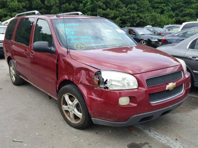 1GNDV33L25D287052 - 2005 CHEVROLET UPLANDER L BURGUNDY photo 1