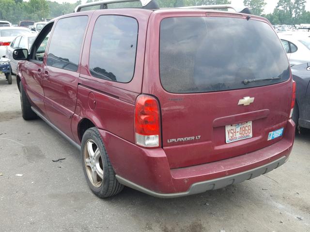1GNDV33L25D287052 - 2005 CHEVROLET UPLANDER L 勃艮第红 照片 3