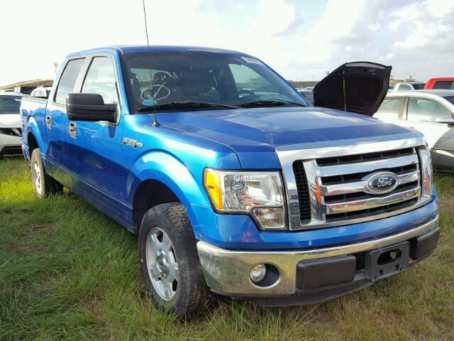 1FTEW1CM8CFC08301 - 2012 FORD F150 SUPER BLUE photo 1