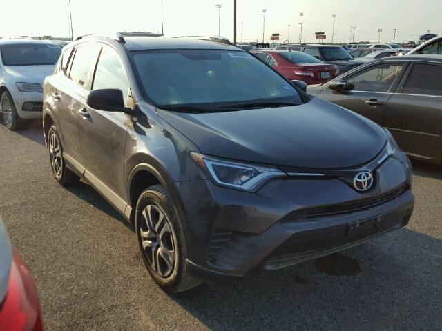 2T3ZFREV5GW256073 - 2016 TOYOTA RAV4 LE Grafit foto 1