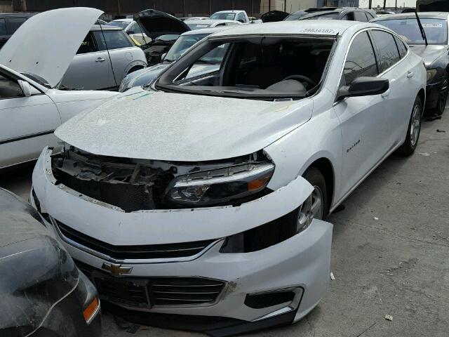 1G1ZB5ST1GF235075 - 2016 CHEVROLET MALIBU LS თეთრი ფოტო 2