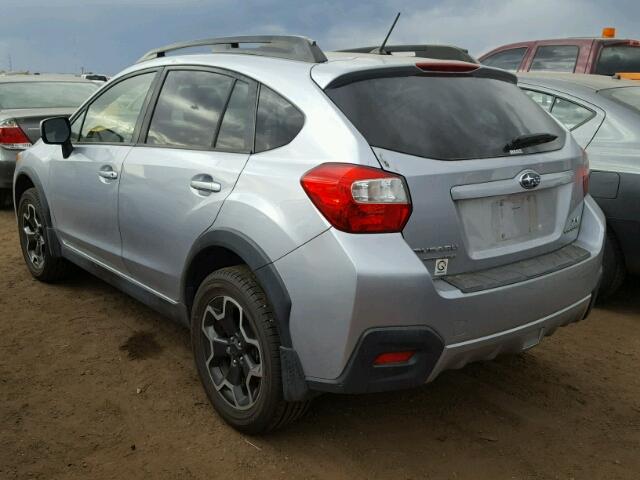 JF2GPACC0E9215646 - 2014 SUBARU XV CROSSTR SILVER photo 3