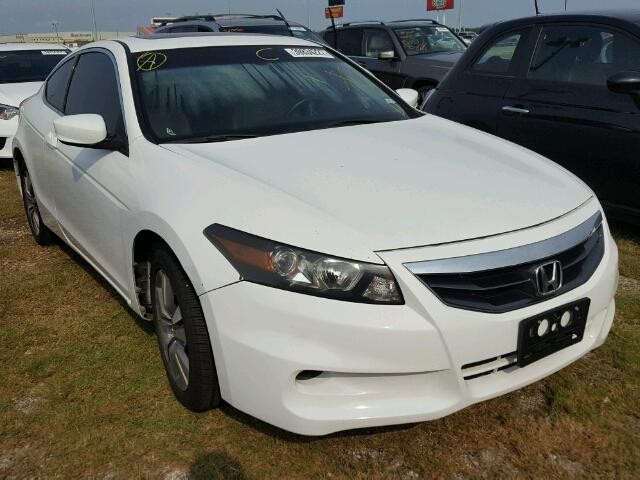 1HGCS1B8XCA012768 - 2012 HONDA ACCORD EXL WHITE photo 1