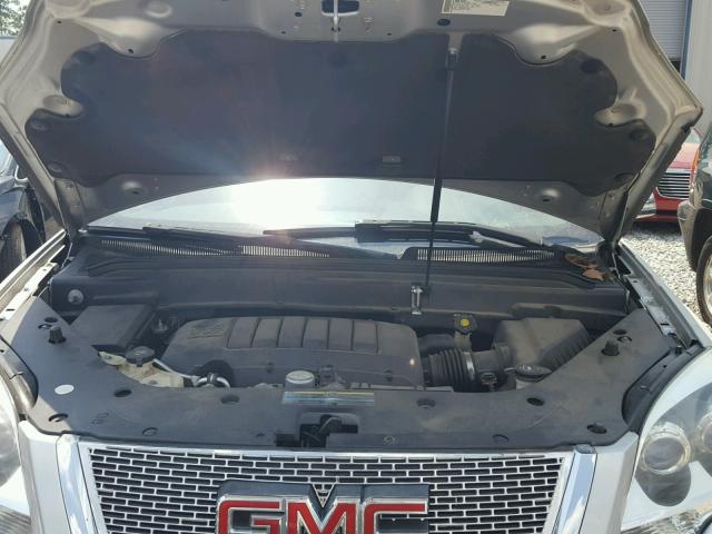 1GKER33D69J169303 - 2009 GMC ACADIA SLT ვერცხლისფერი ფოტო 7
