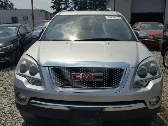 1GKER33D69J169303 - 2009 GMC ACADIA SLT ვერცხლისფერი ფოტო 9