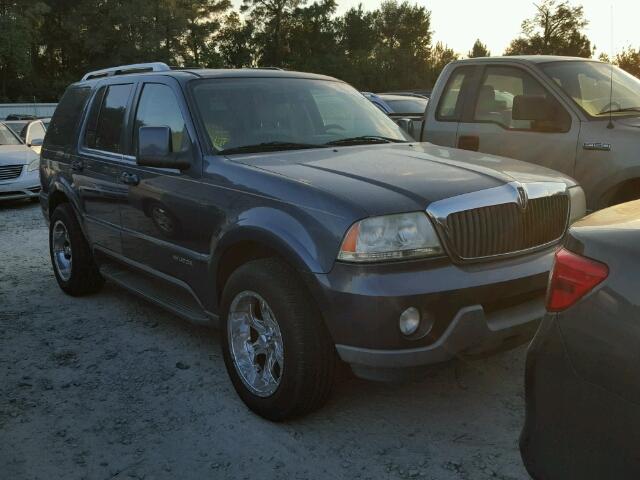 5LMEU68H33ZJ20486 - 2003 LINCOLN AVIATOR BLUE photo 1