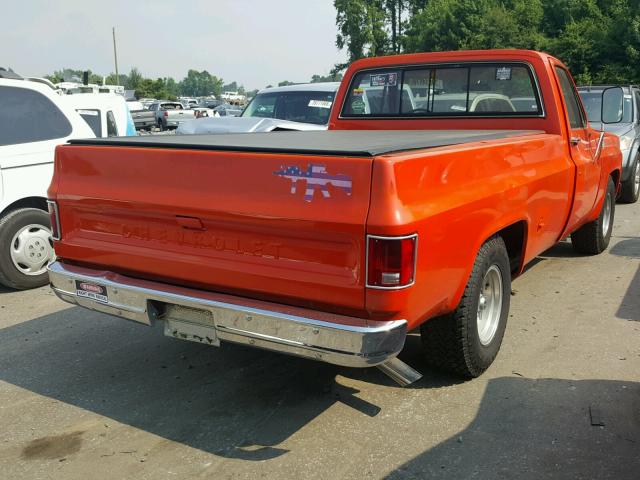 CCV144A170546 - 1974 CHEVROLET C10 ORANGE photo 4