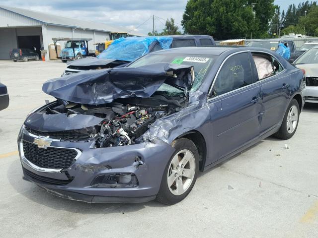 1G11B5SL9FF316062 - 2015 CHEVROLET MALIBU LS GRAY photo 2