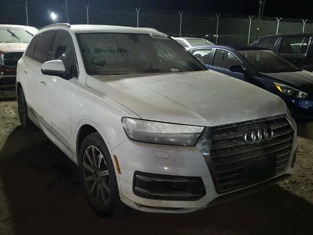 WA1LAAF70HD056815 - 2017 AUDI Q7 WHITE photo 1