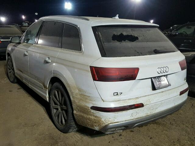 WA1LAAF70HD056815 - 2017 AUDI Q7 WHITE photo 3